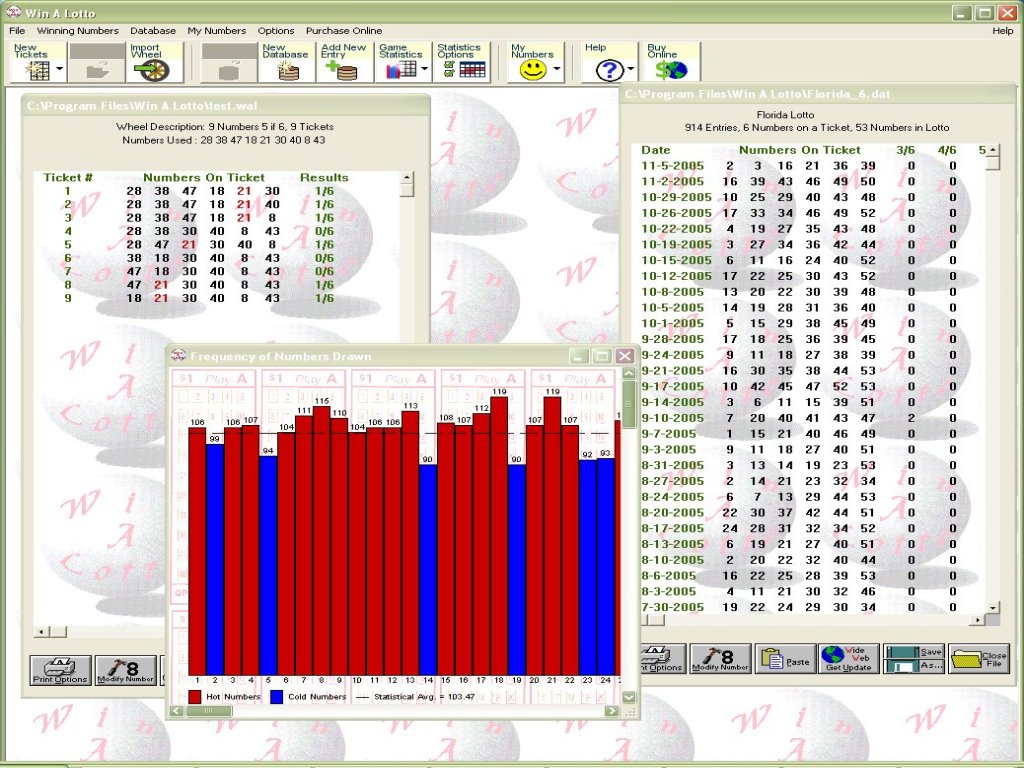 Win A Lotto Screen shot